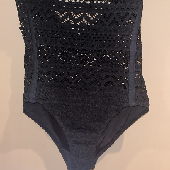 Look book Store ladies mesh strapless one piece bathing suit size US 14 - Picture 3 of 7